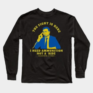 zelenskyy - the fight is here Long Sleeve T-Shirt